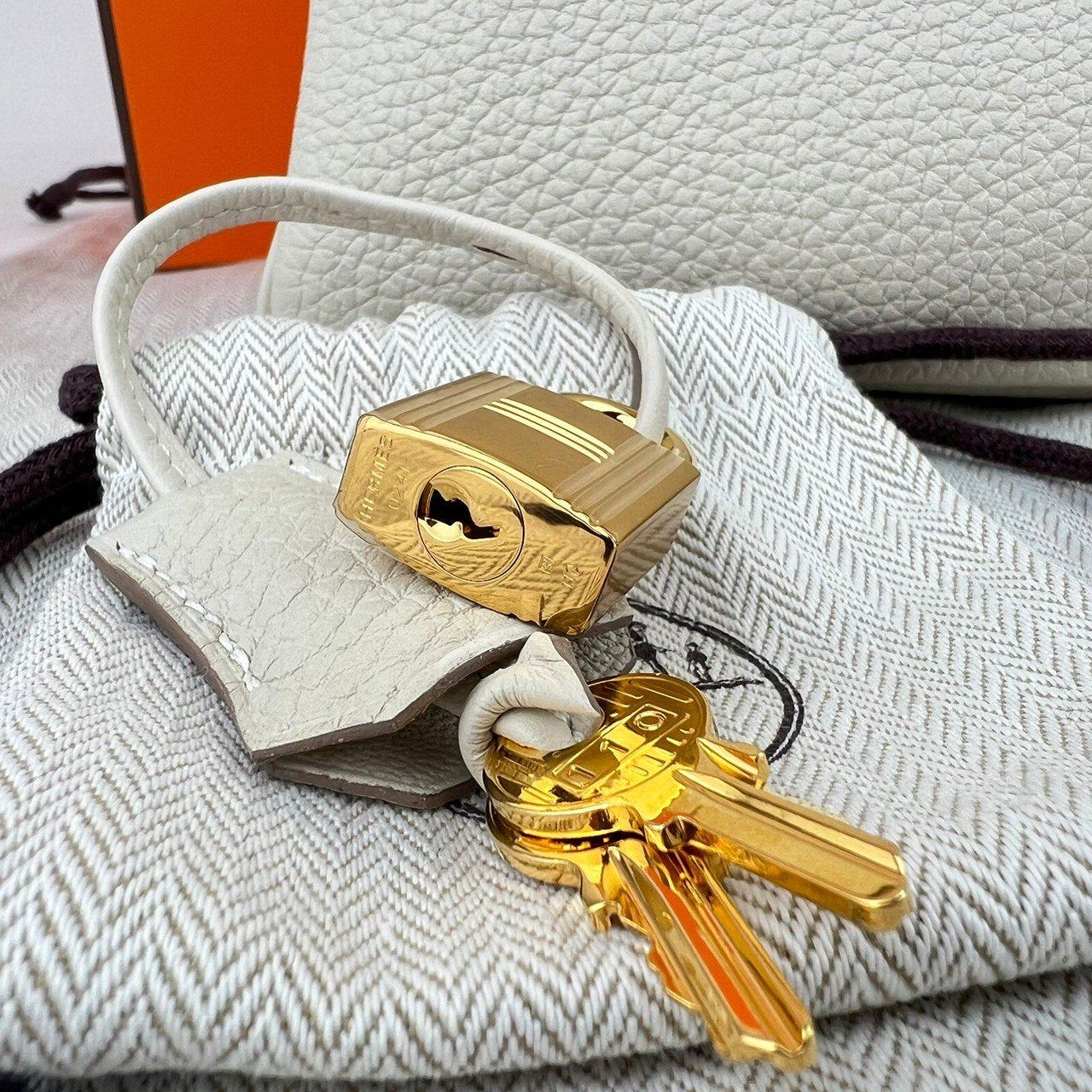 Birkin25 バーキン25 Craie クレ GHW ゴールド金具 Z刻