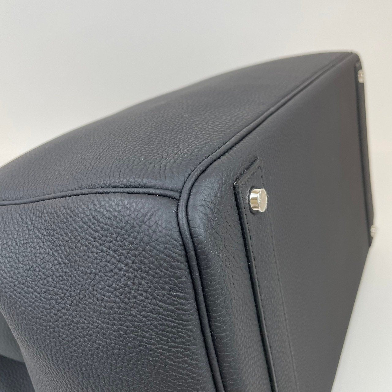 Haut a Courroies 40 オータクロア40 Black ブラック Togo トゴ PHW シルバー金具 Stamp-Z Z刻印