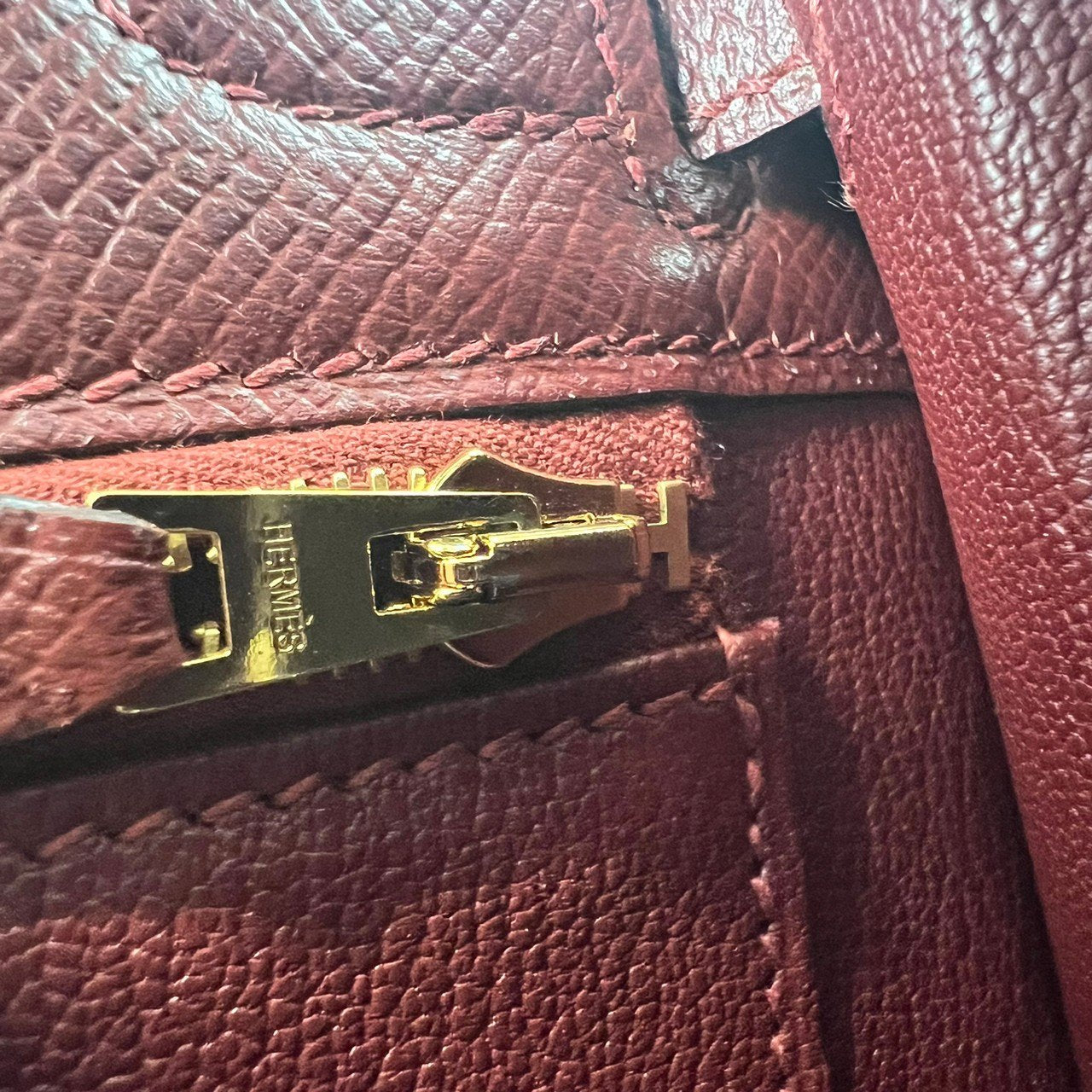 Kelly25 ケリー25 Rouge H ルージュアッシュ GHW ゴールド金具 Y刻印 Epsom エプソン