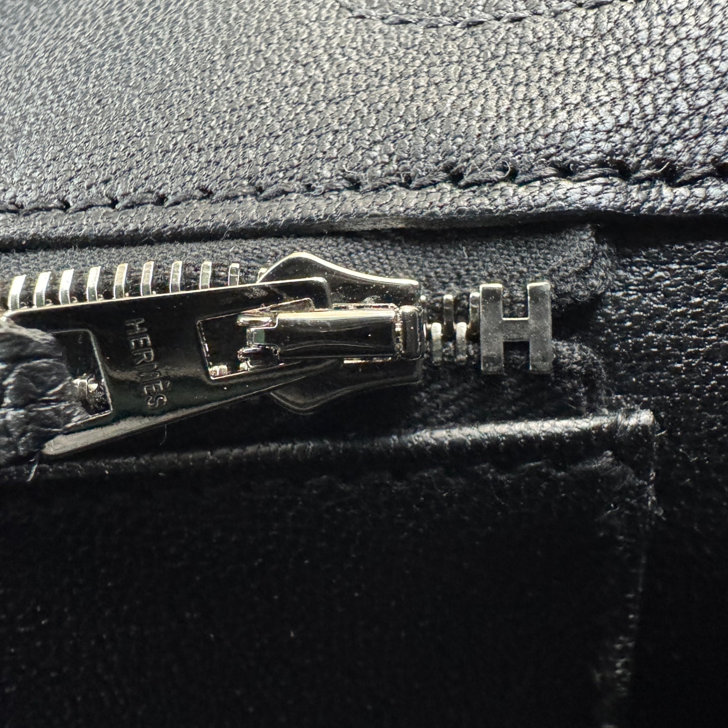 Birkin30 バーキン30 Stamp-W W刻印 Togo トゴ Black ブラック PHW シルバー金具