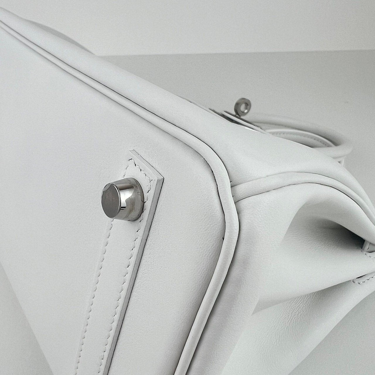 Birkin25 バーキン25 New white ニューホワイト Swift スイフト PHW シルバー金具 Stamp-W W刻印