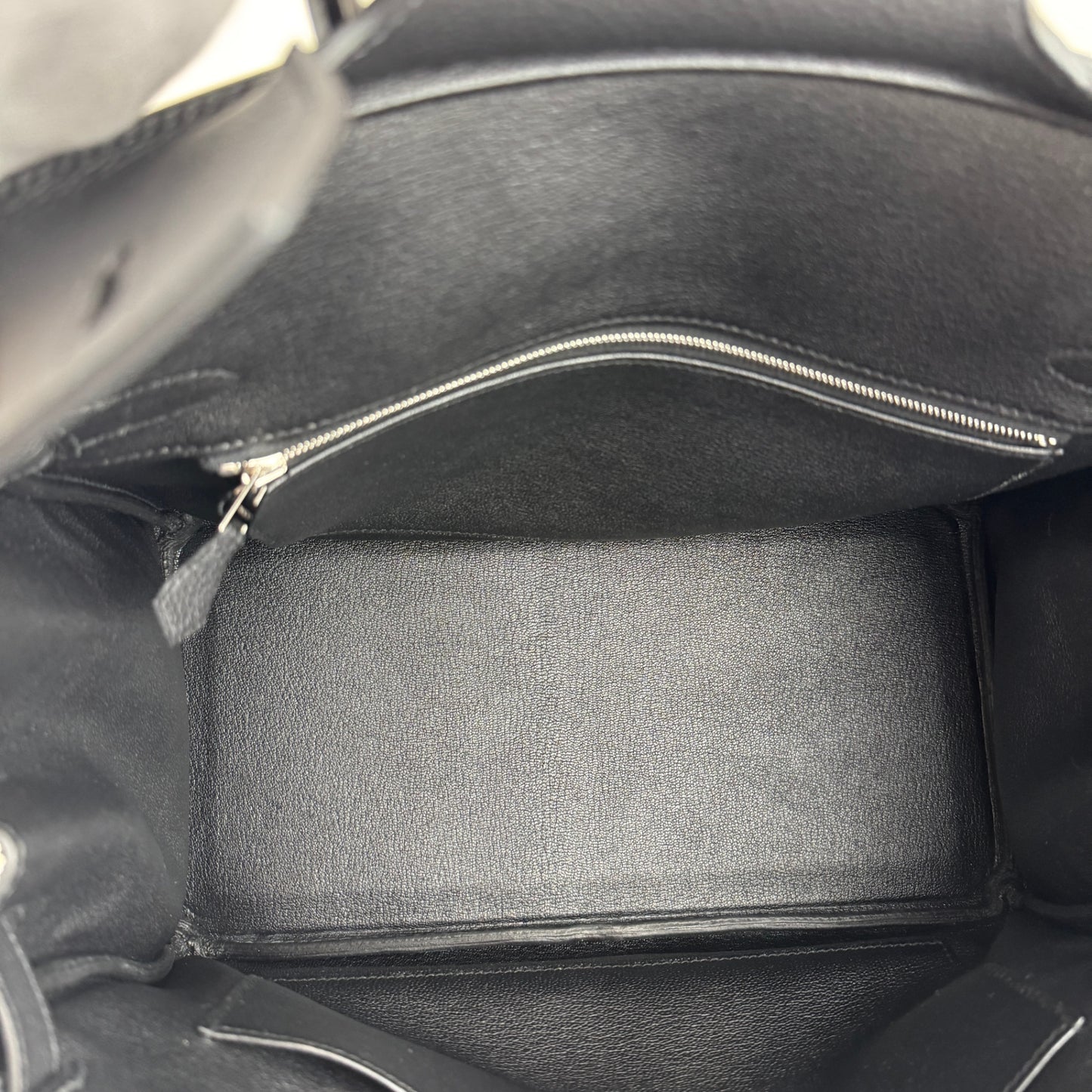 Birkin30 バーキン30 Stamp-W W刻印 Togo トゴ Black ブラック PHW シルバー金具