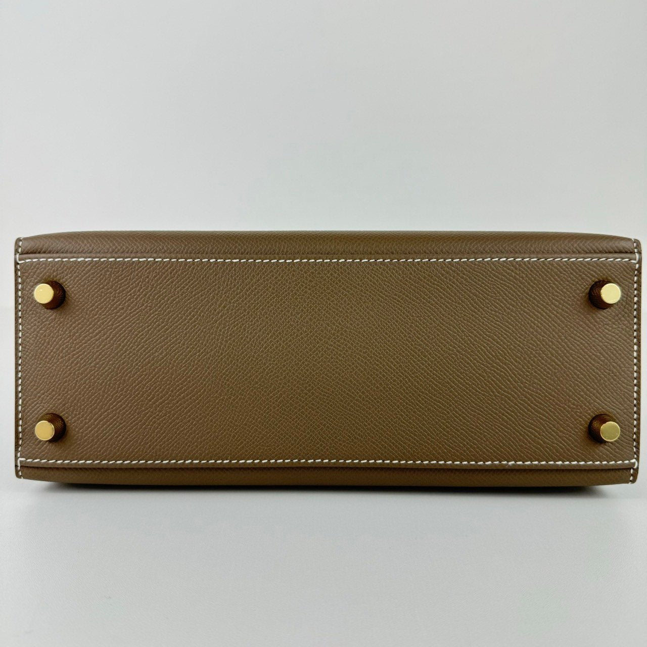 Kelly25 ケリー25 Etoupe エトープ Epsom エプソン GHW ゴールド金具 Stamp-W W刻印
