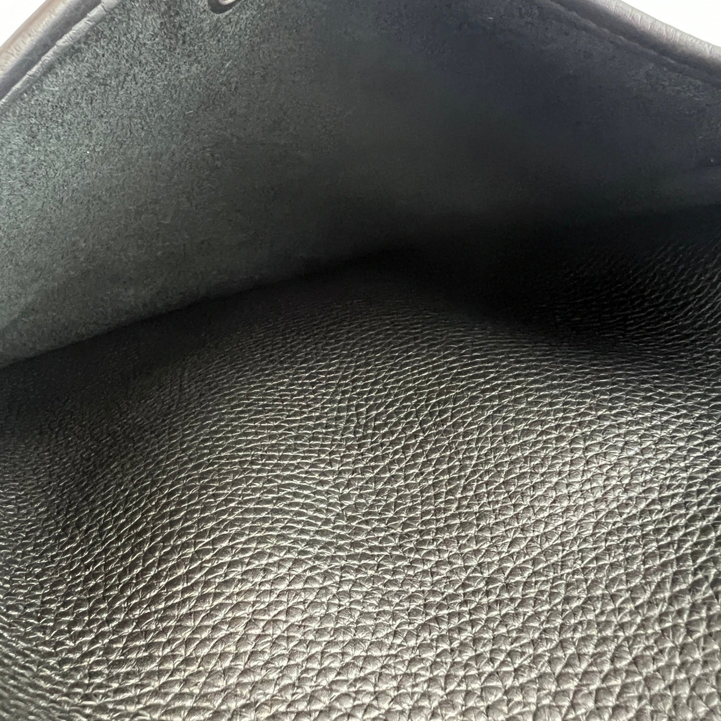 Evlyn PM エヴリンPM Black ブラック Taurillon Clemence トリヨンクレマンス PHW シルバー金具 Stamp-K K刻印