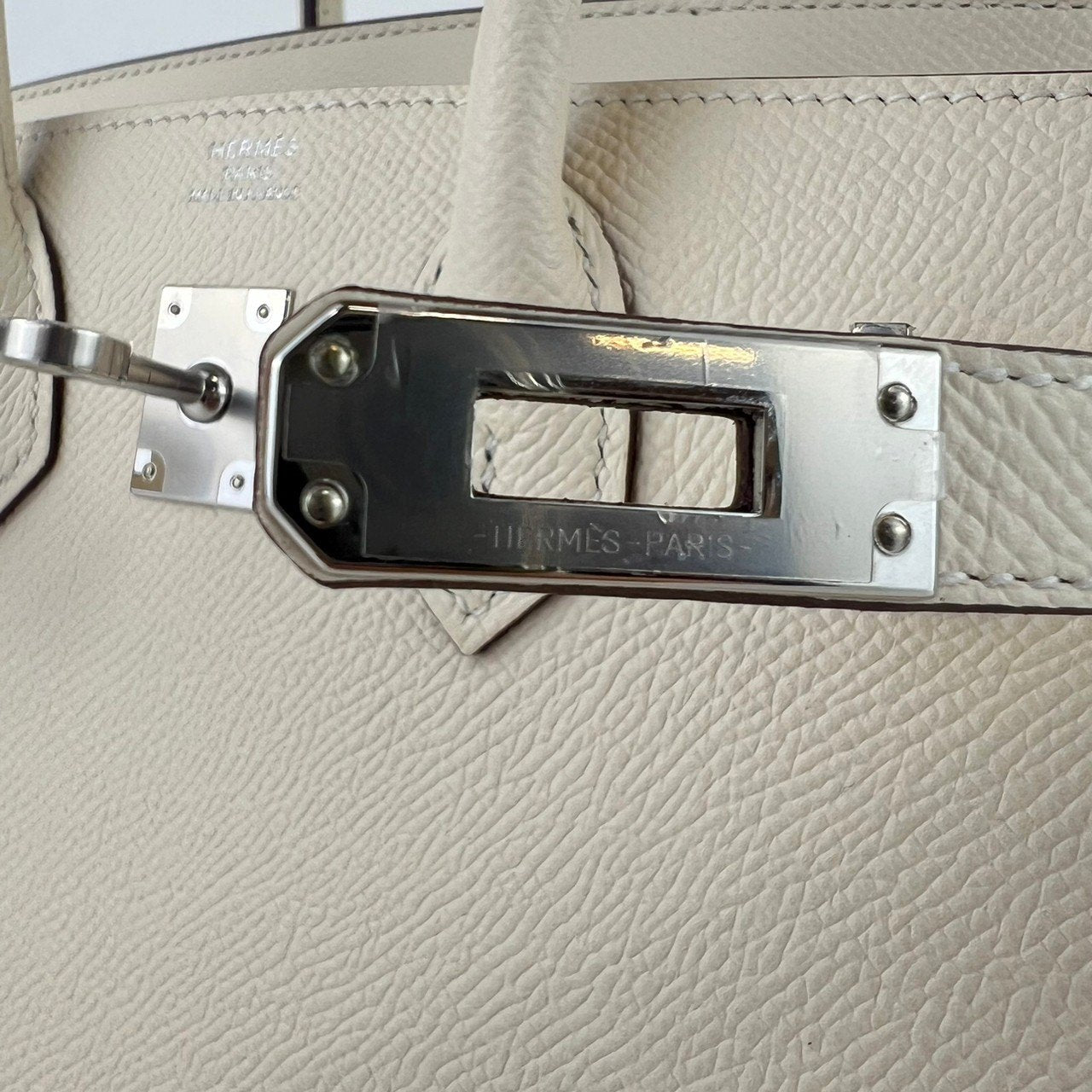 Birkin25 sellier バーキン25 セリエ Stamp-B B刻印 Epsom エプソン Nata ナタ PHW シルバー金具