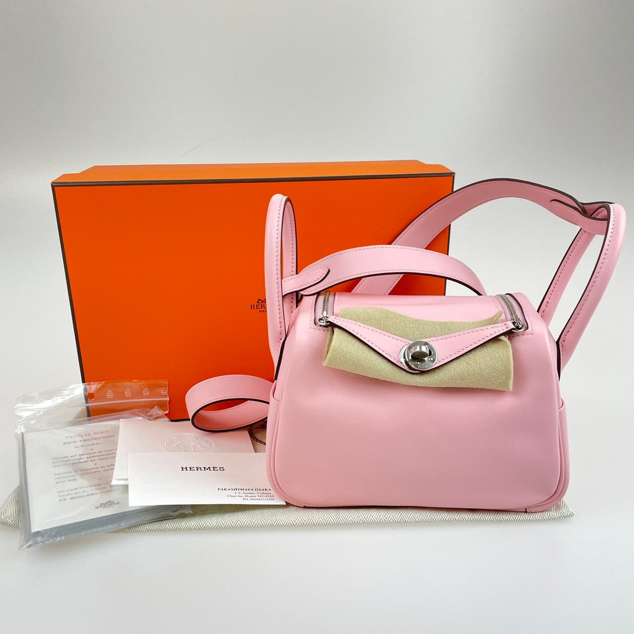 Lindy mini ミニリンディ Rose sakura ローズサクラ Swift スイフト シルバー金具 Z刻印
