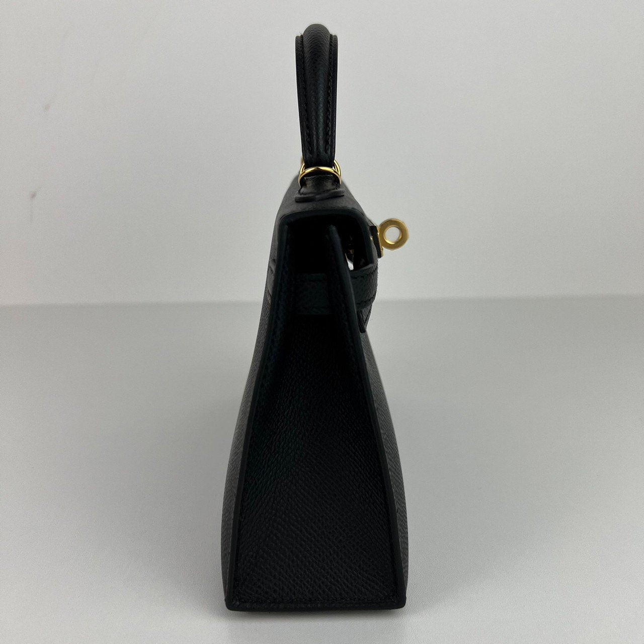 Mini kelly ミニケリー Black ブラック GHW ゴールド金具 W刻印 Epsom エプソン