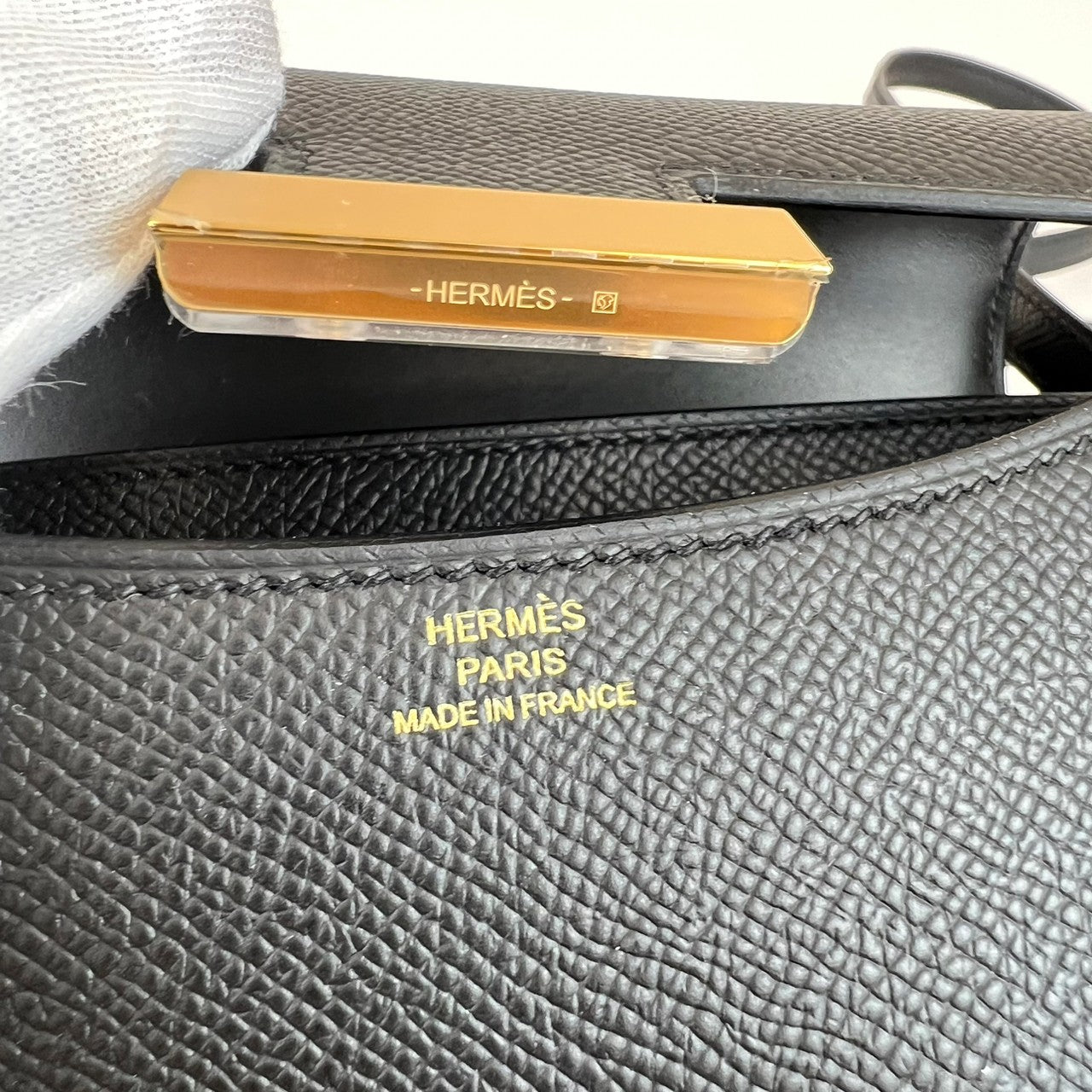 Constance mini コンスタンスミニ U刻 Noir ノワール ゴールド金具 Epsom エプソン