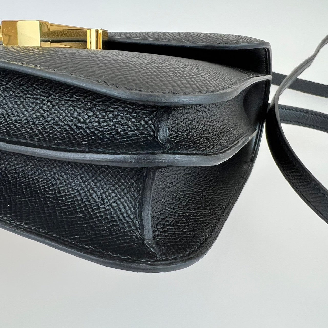 Constance mini コンスタンスミニ U刻 Noir ノワール ゴールド金具 Epsom エプソン