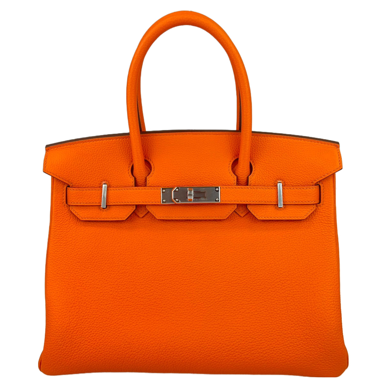 Birkin30 バーキン30 Orange オレンジ Togo トゴ シルバー金具 B刻印