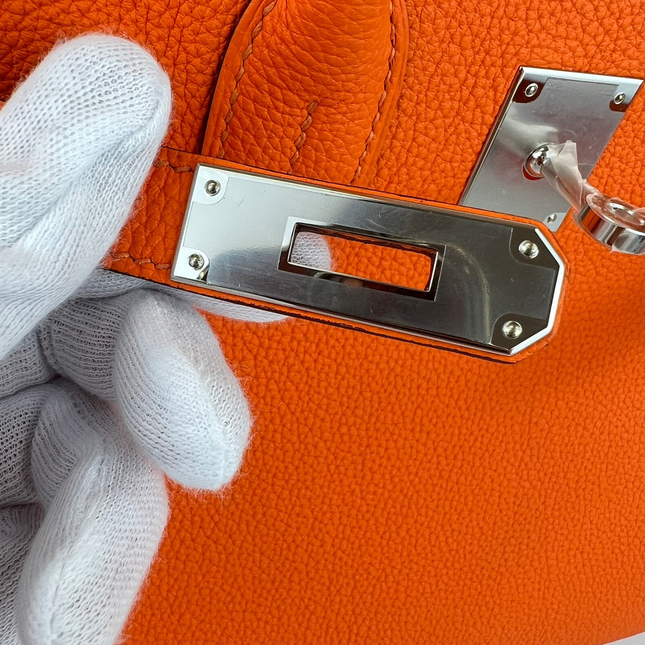 Birkin30 バーキン30 Orange オレンジ Togo トゴ シルバー金具 B刻印