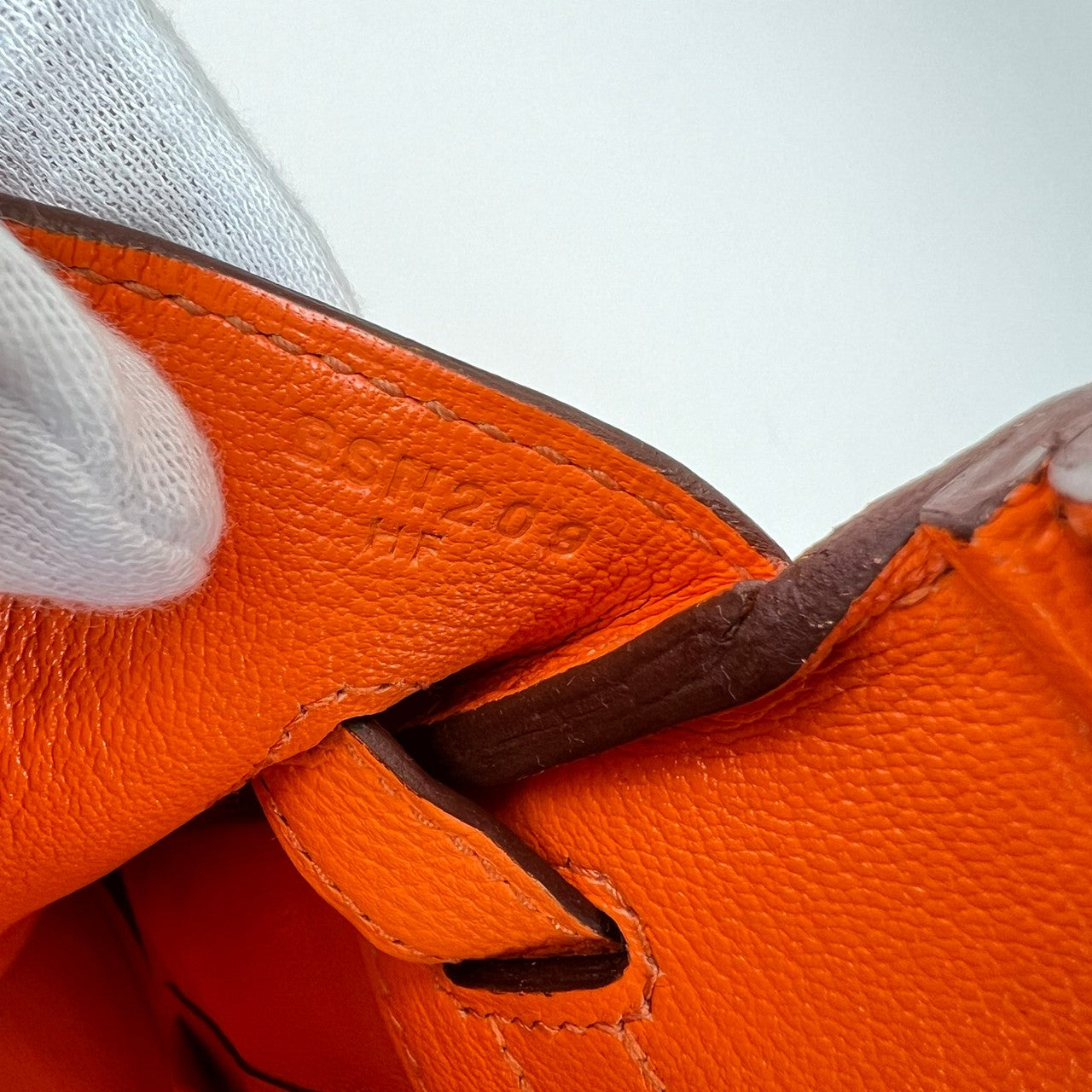 Birkin30 バーキン30 Orange オレンジ Togo トゴ シルバー金具 B刻印