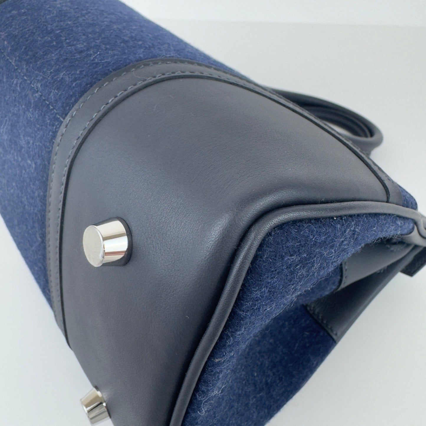 Birkin25 Go team バーキン25 ゴーチーム Stamp-B B刻印 Caban キャバン PHW シルバー金具 Felt/Swift フェルト/スイフト