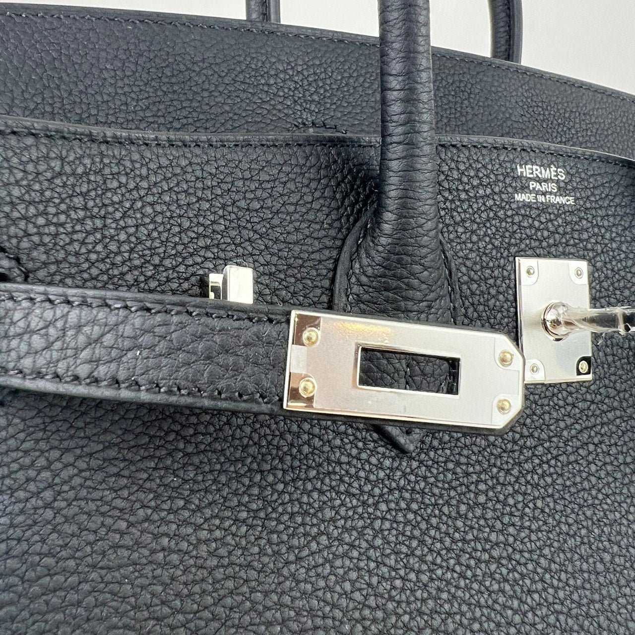 Birkin25 バーキン25 Black ブラック PHW シルバー金具 Togo トゴ Stamp-W W刻印