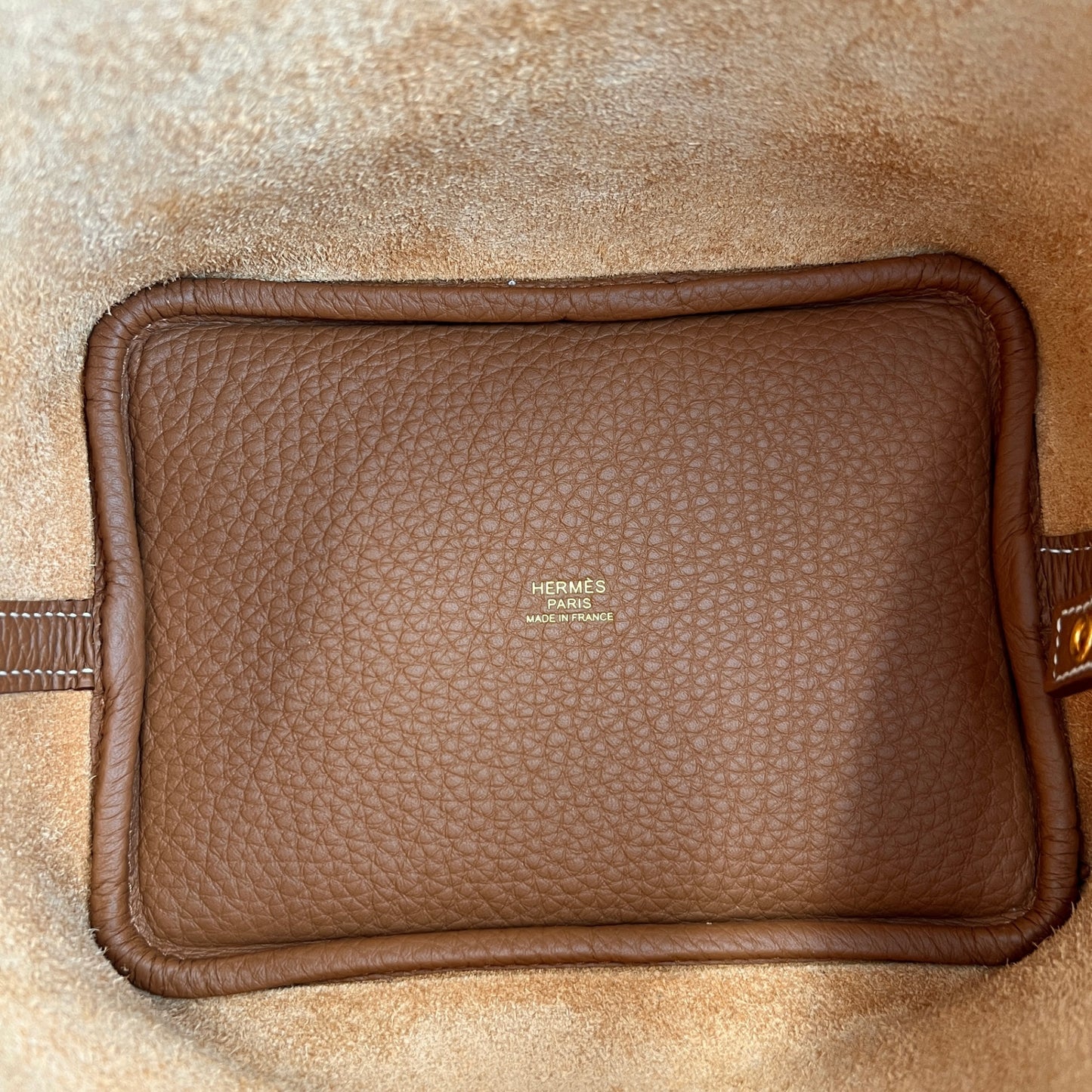 Hermès エルメス Picotin lock PM ピコタンロックPM Stamp-W W刻印 Gold ゴールド GHW ゴールド金具 Clemence クレマンス