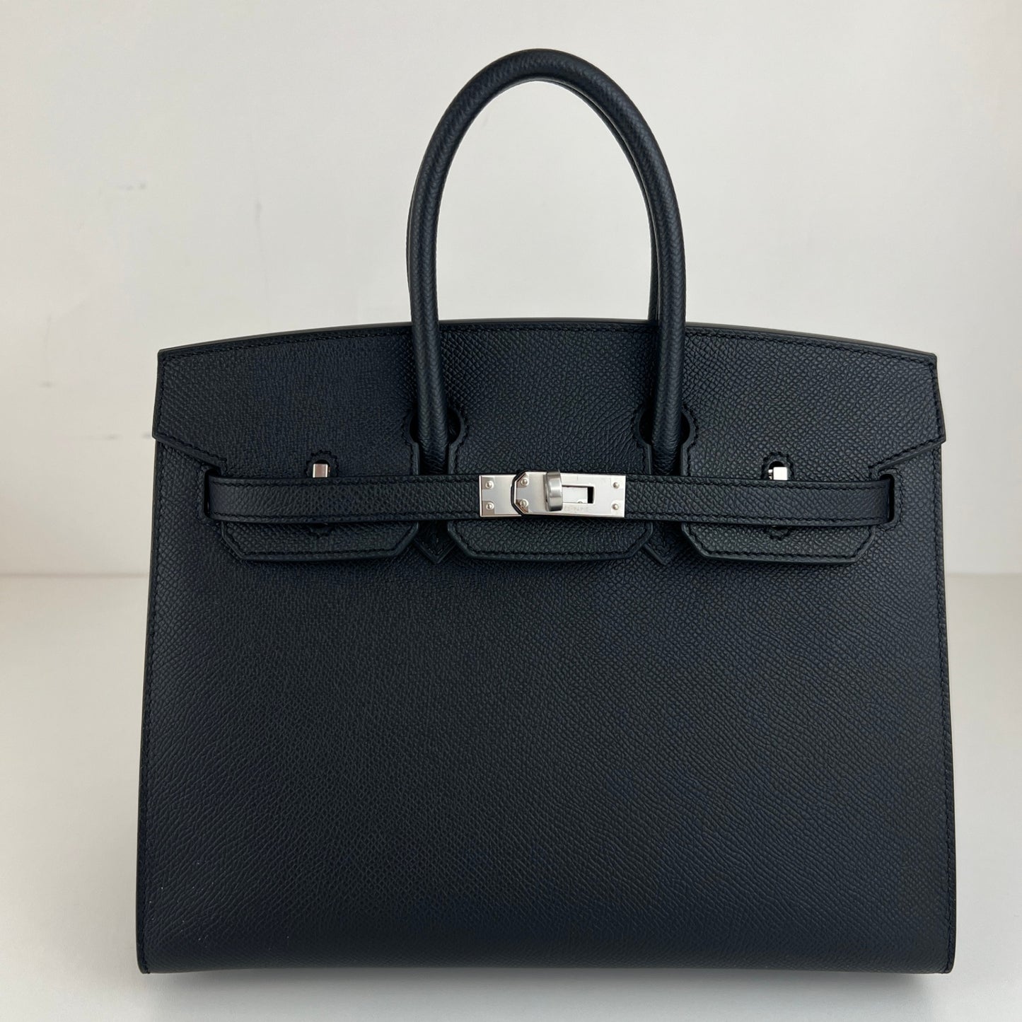Hermès エルメス Birkin25 sellier バーキン25セリエ Stamp-W W刻印 Epsom エプソン Black ブラック PHW シルバー金具