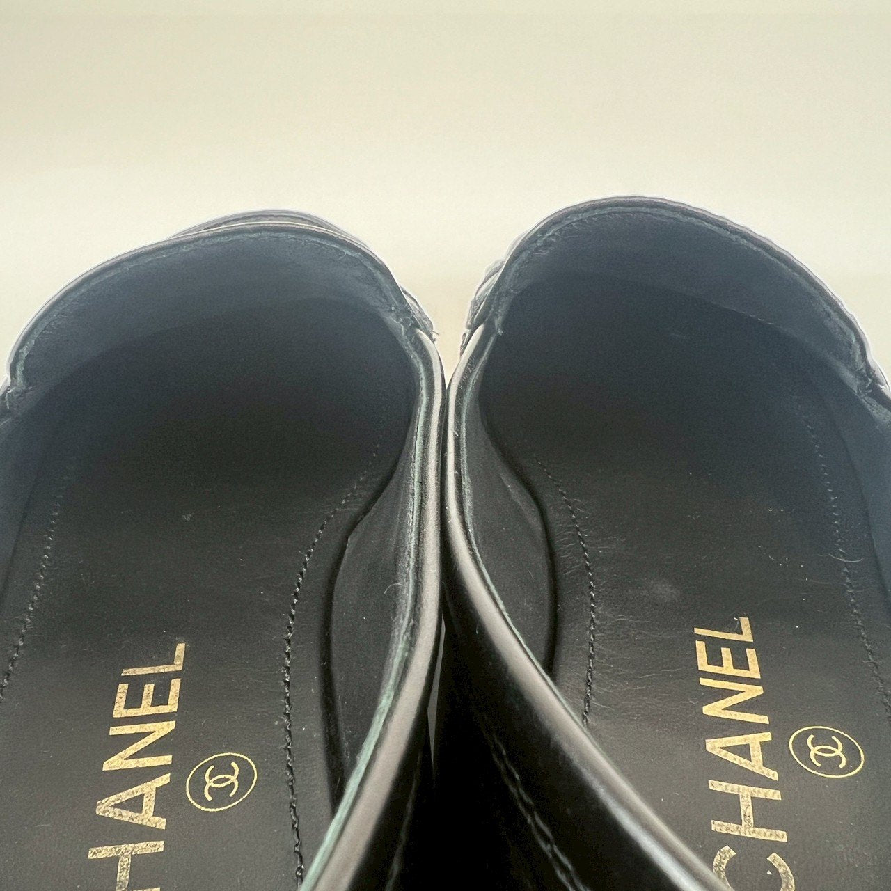 CHANEL シャネル ローファー ココマーク Black ブラック