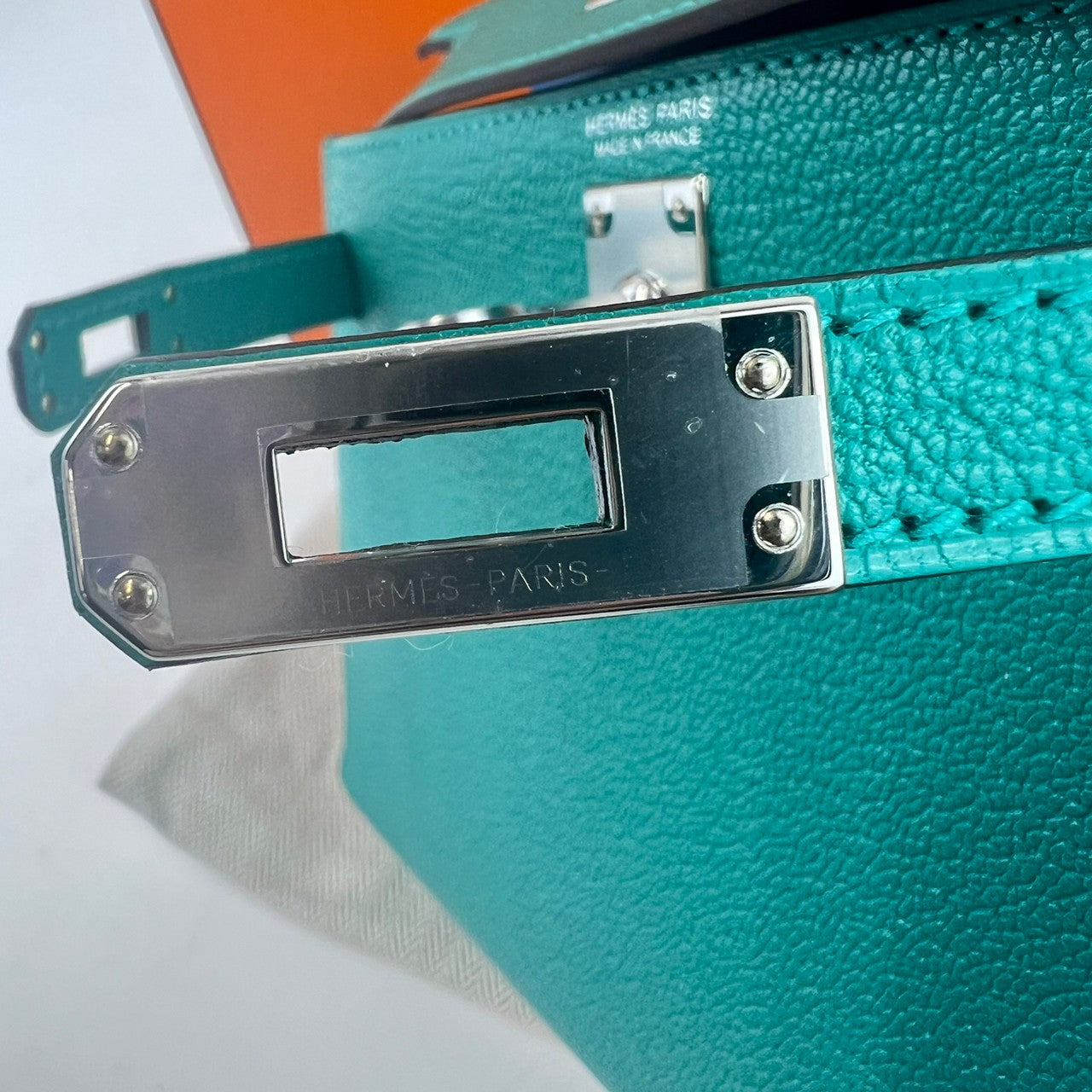 Z刻印 Stamp-Z Mini Kelly ミニケリー Vert verone ヴェールヴェロン Bleu zanzibar ブルーザンジバー シルバー金具 palladium Hardwear