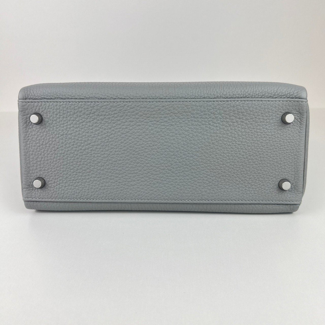 Kelly28 ケリー28 Gris moyen グリムエット Togo トゴ PHW シルバー金具 Stamp-W W刻印