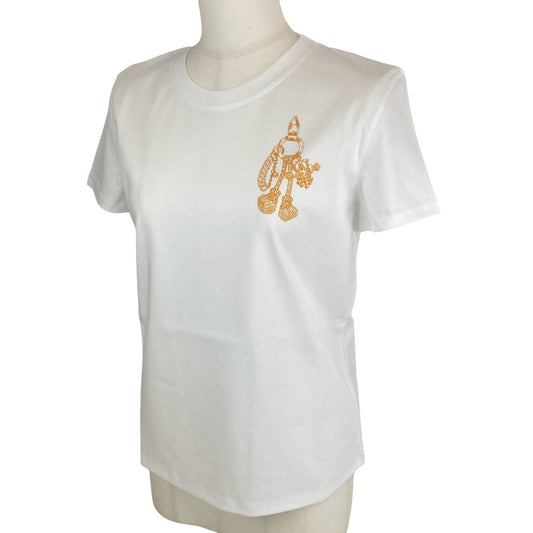 cartouche/カルトゥッシュ Coloriages de Jour T-shirt Tシャツ Blanc ブラン 綿100% サイズ36