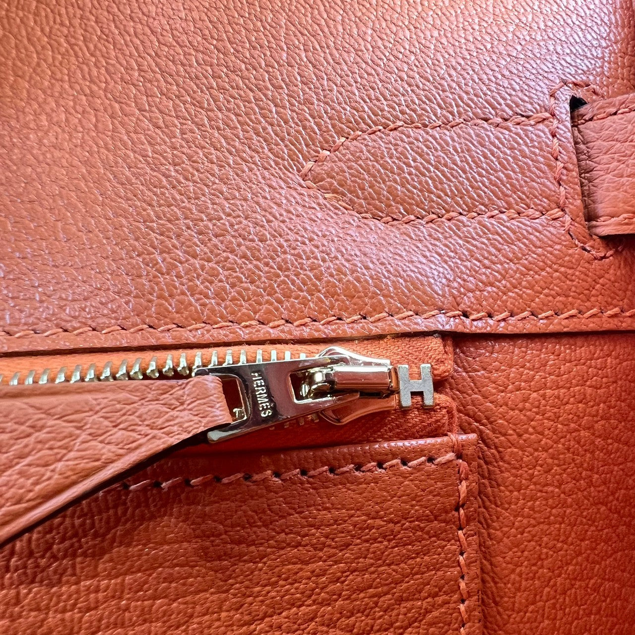 Birkin30 バーキン30 オレンジ Togo トゴ GHW ゴールド金具 W刻