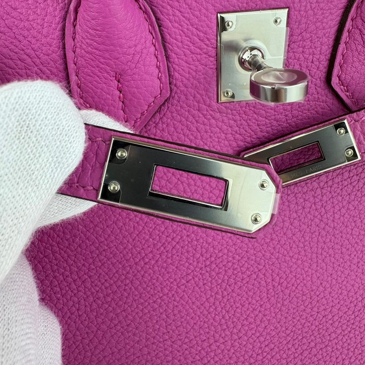 Birkin25 バーキン25 Magnolia マグノリア Togo トゴ PHW シルバー金具 C刻