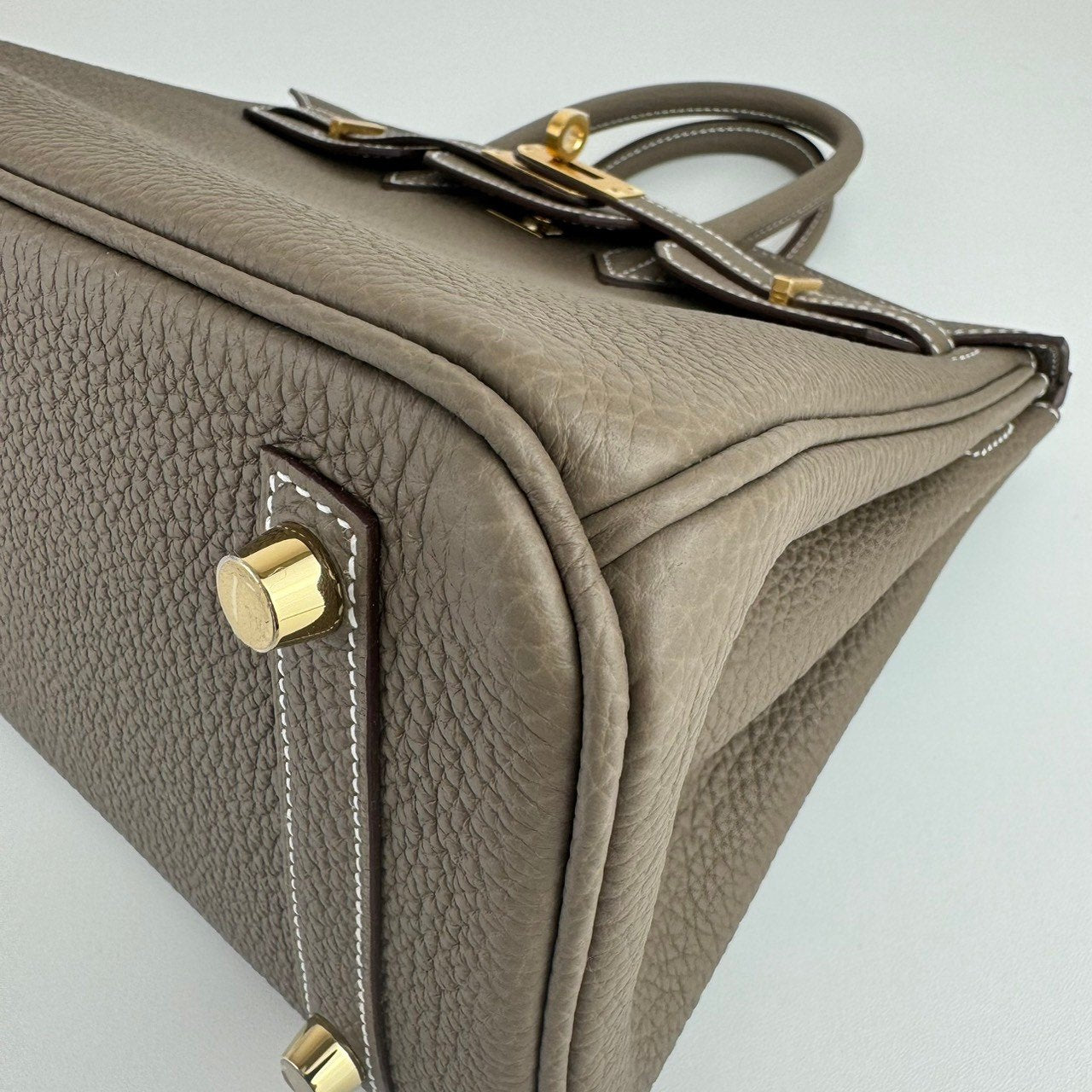 新品未使用 HERMES エルメス Birkin25 バーキン25 Etoupe エトープ GHW ゴールド金具 W刻印 Togo トゴ
