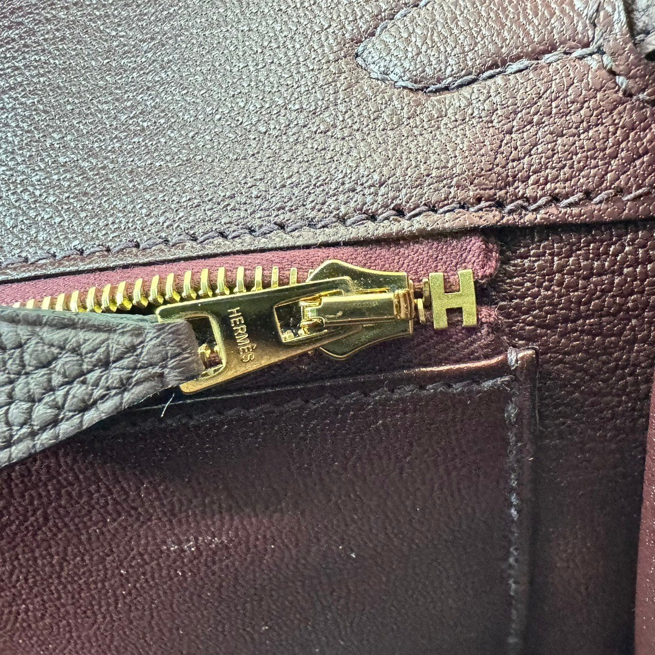 Birkin25 バーキン25 Rouge sellier ルージュセリエ Togo トゴ GHW ゴールド金具 Stamp-B B刻印