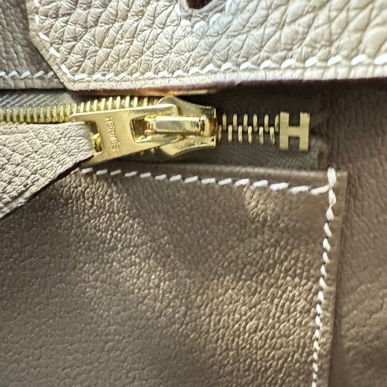 Birkin25 バーキン25 Etoupe エトープ GHW ゴールド金具 Togo トゴ Stamp-W W刻