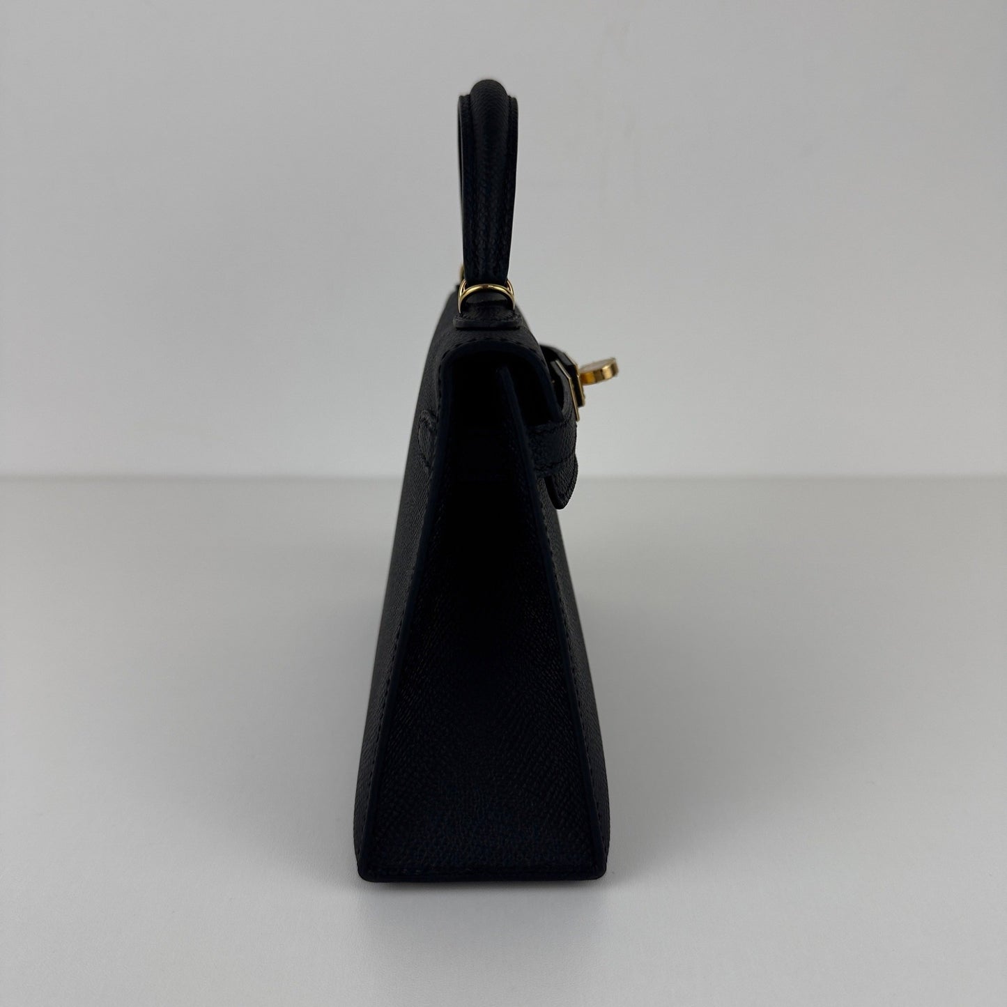 Mini kelly ミニケリー Black ブラック Epsom エプソン GHW ゴールド金具 Stamp-W W刻印