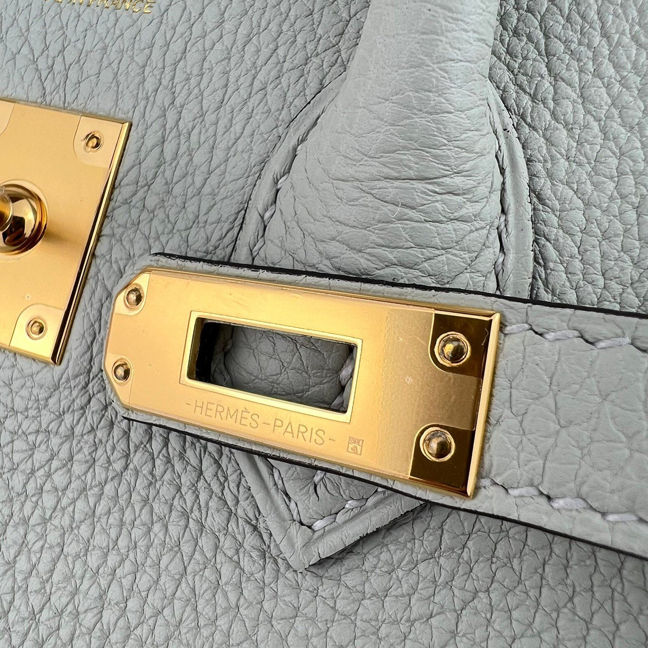 Birkin25 バーキン25 Gris neve グリネヴェ GHW ゴールド金具 B刻