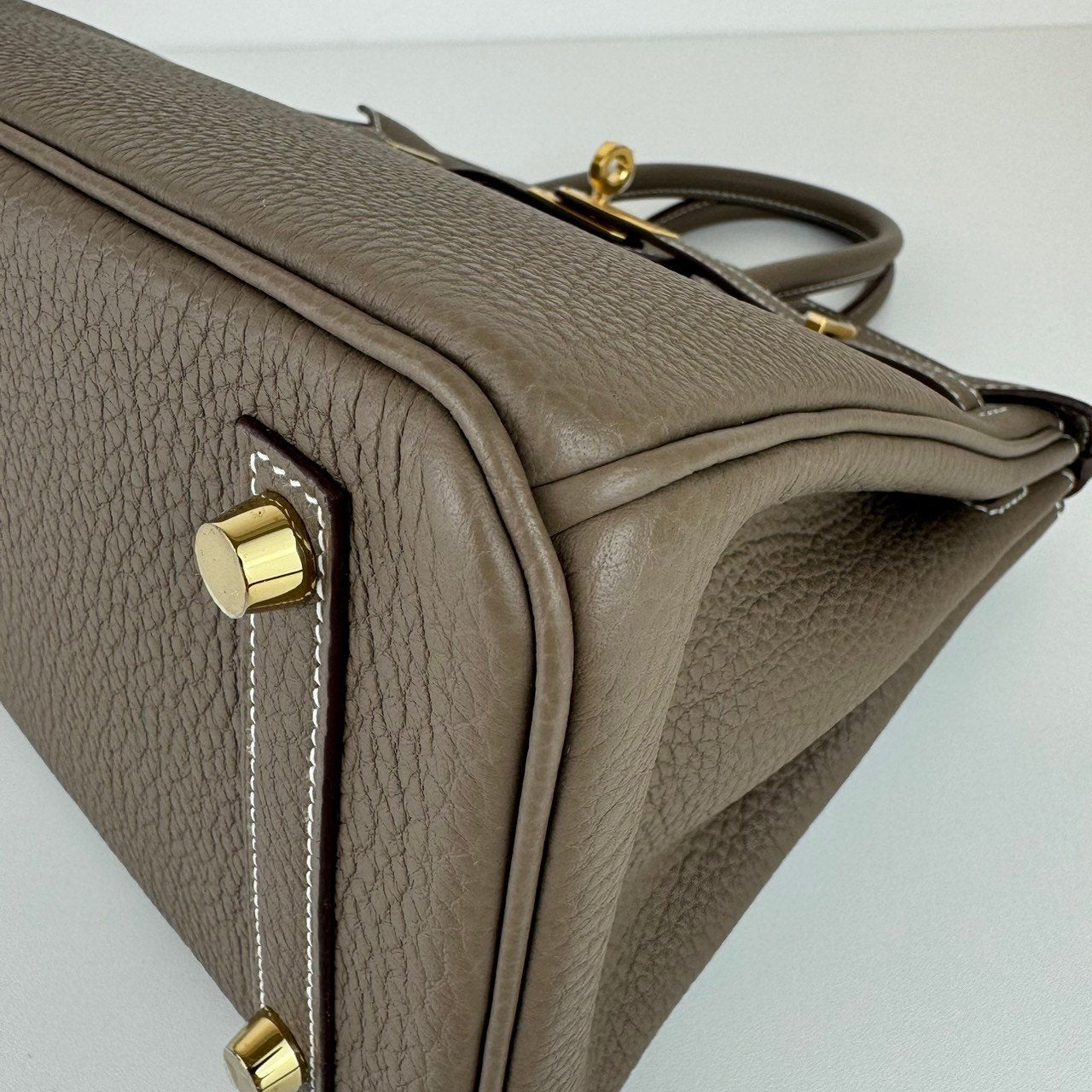 Birkin25 バーキン25 Stamp-W W刻印 Togo トゴ Etoupe エトープ GHW ゴールド金具