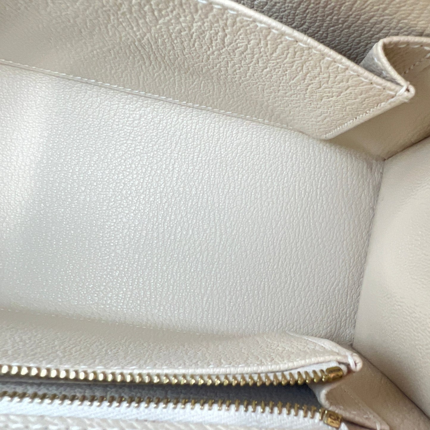 Kelly25 Sellier ケリー25 セリエ Craie クレ GHW ゴールド金具 Stamp-W W刻印 Epsom エプソン