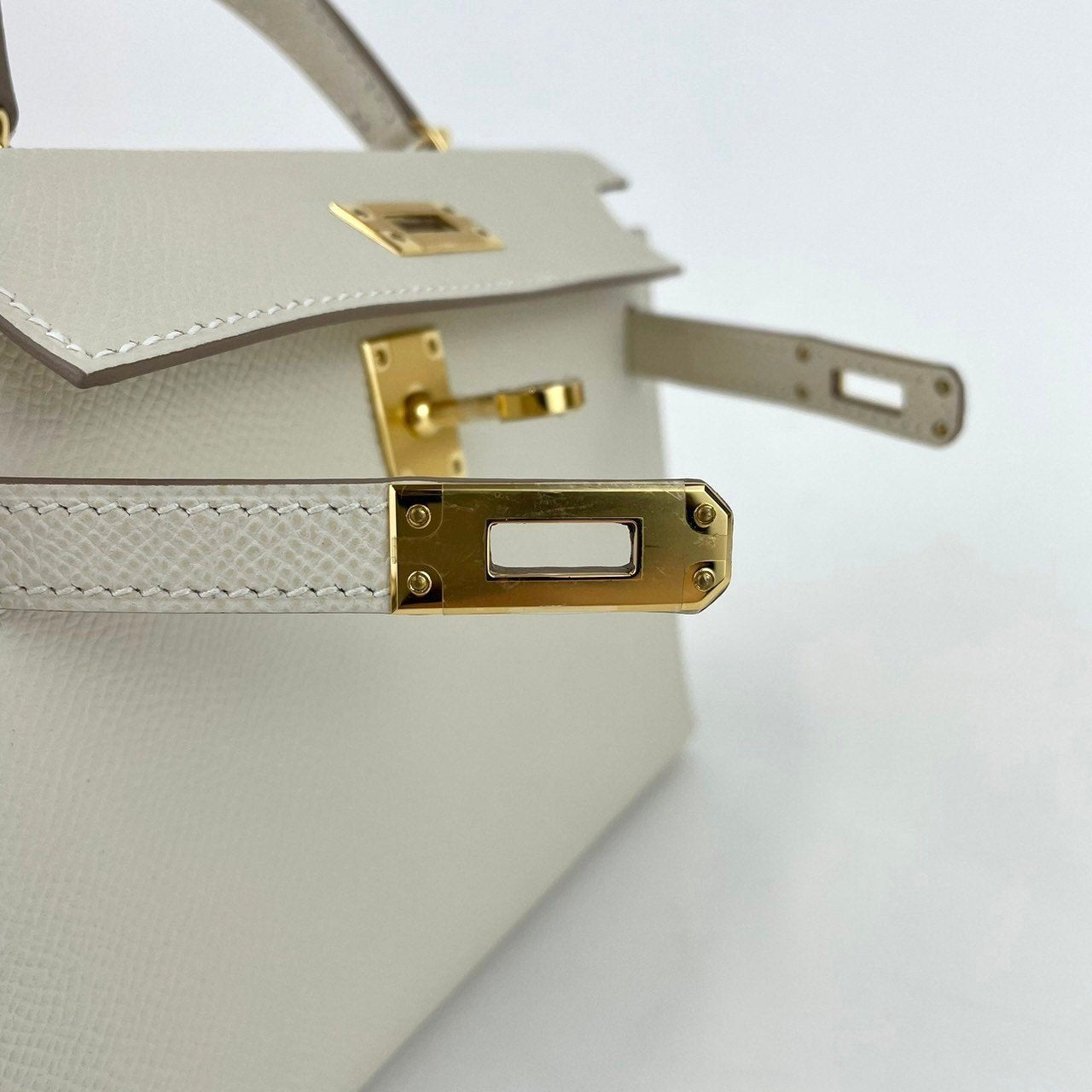 Minikelly ミニケリー Craie クレ Epsom エプソン GHW ゴールド金具 B刻