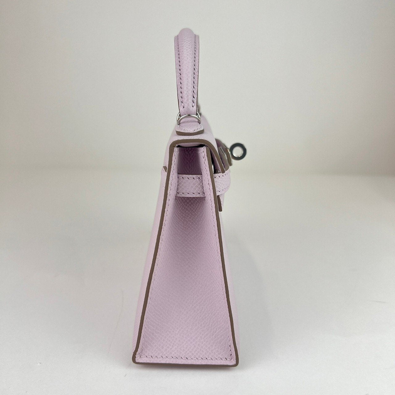 Mini kelly ミニケリー Mauve pale モーヴパール PHW シルバー金具 Epsom エプソン B刻
