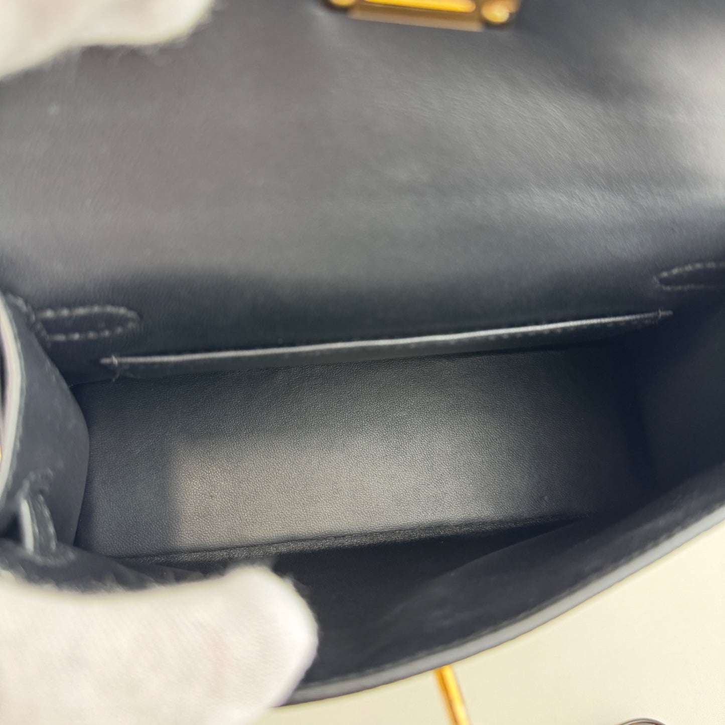 Mini kelly ミニケリー Black ブラック GHW ゴールド金具 Stamp-W W刻印 Epsom エプソン