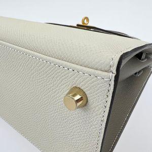 Kelly25 PO ケリー25 Gris asphalte/Craie グリスアスファルト/クレ Epsom エプソン GHW ゴールド金具 U刻