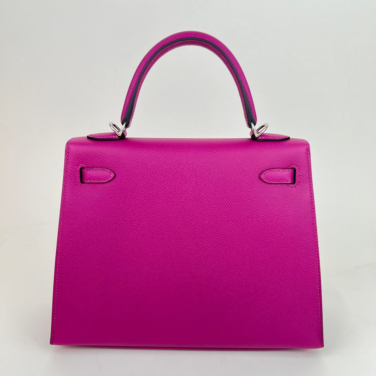 Kelly25 Sellier ケリー25 セリエ Rose pourpre ローズパープル Epsom エプソン PHW シルバー金具 C刻