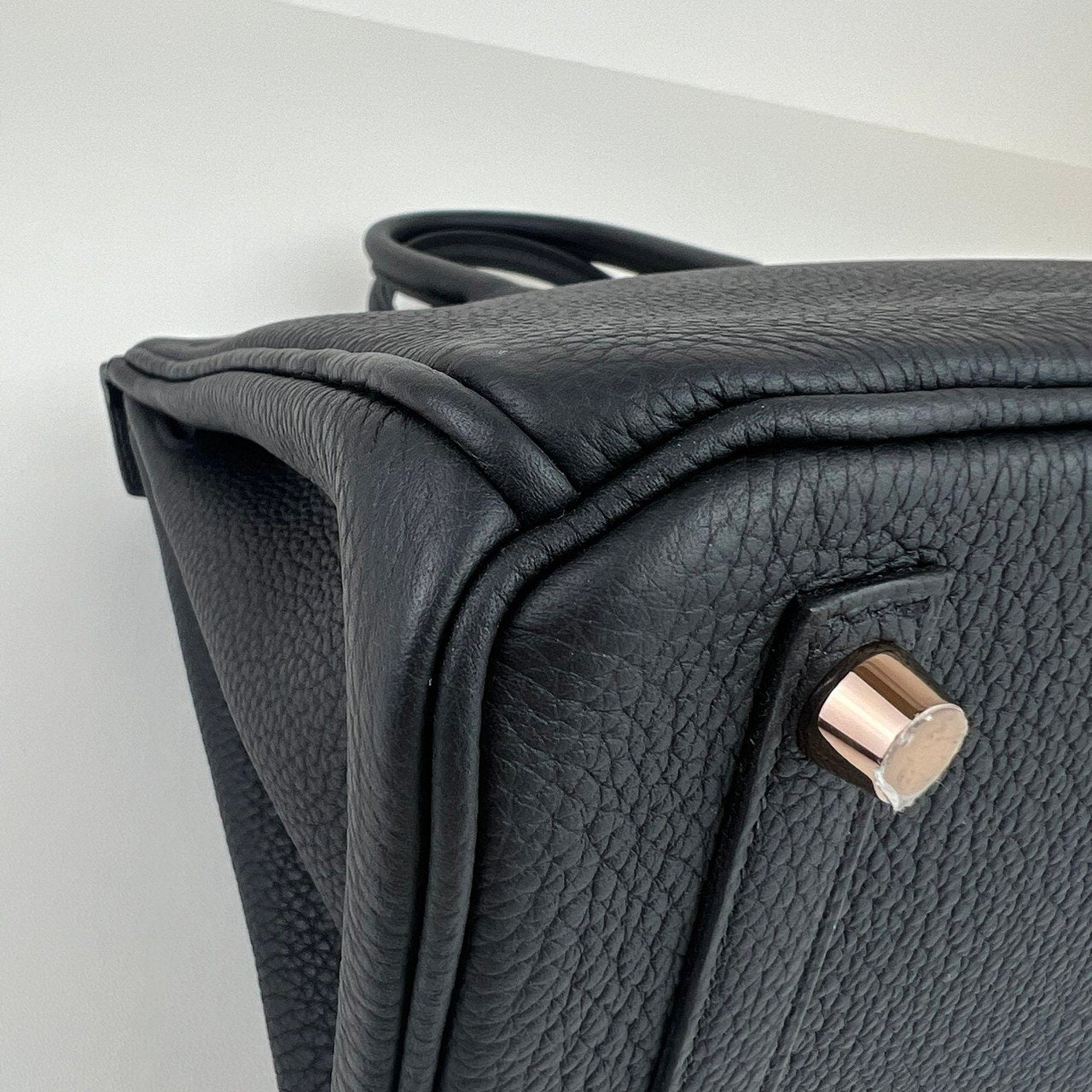 Birkin25 バーキン25 Black ブラック Togo トゴ RGHW ローズゴールド金具 Stamp-B B刻印