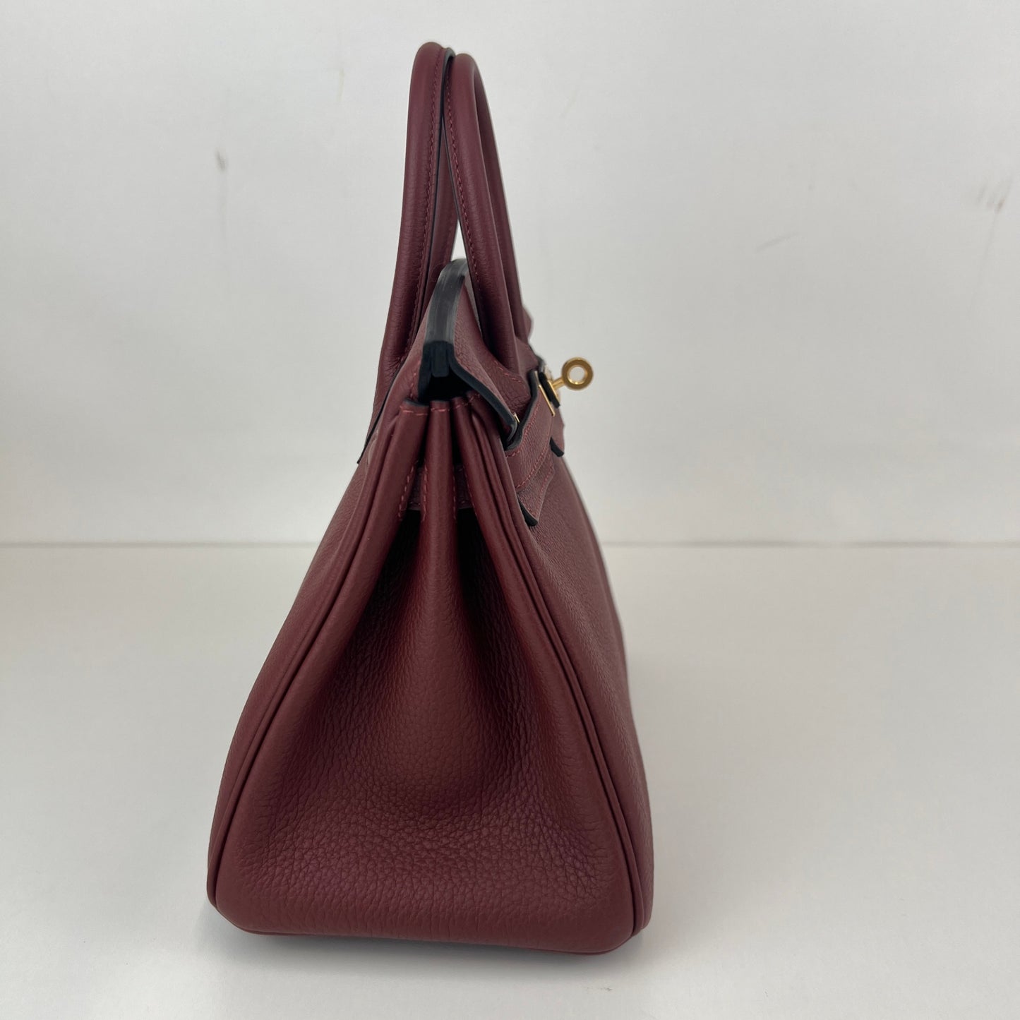 Birkin25 バーキン25 Rouge H ルージュアッシュ YG金具 Stamp-K K刻印 Togo トゴ