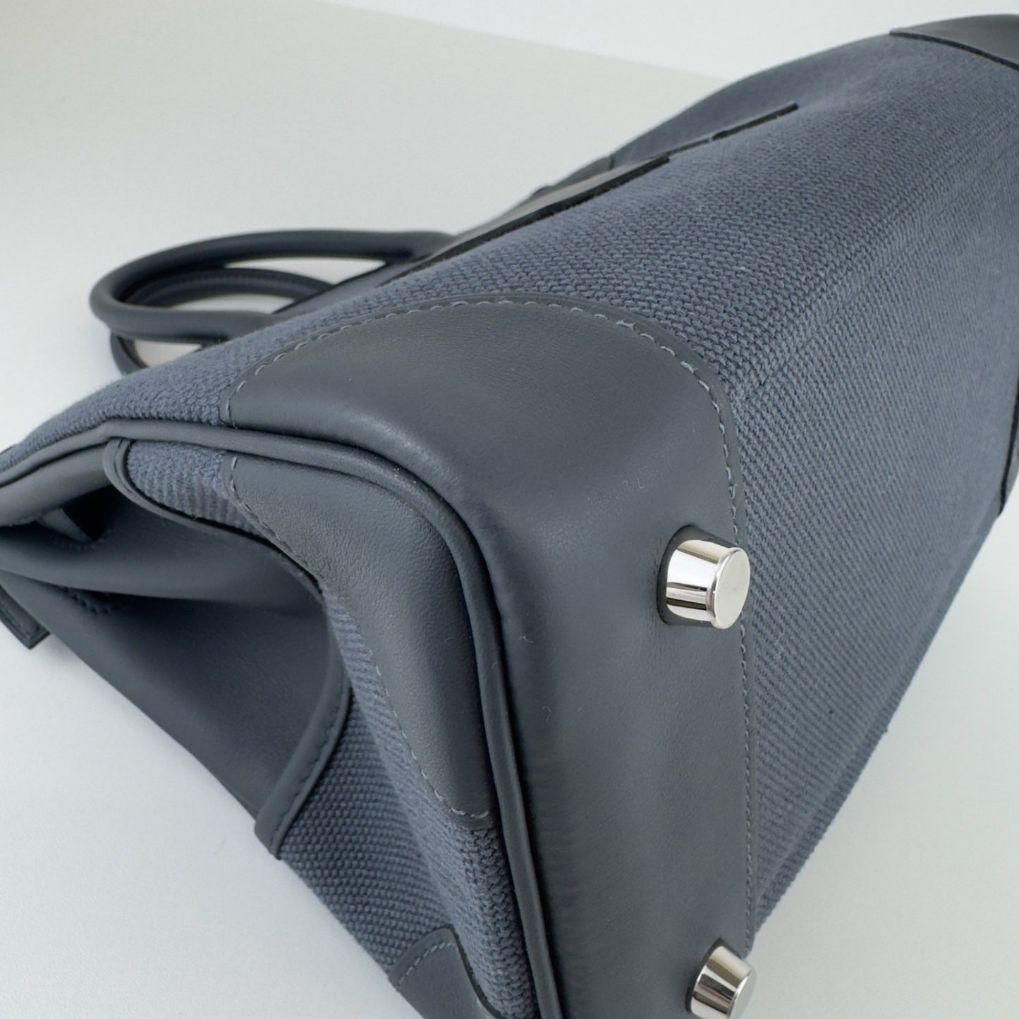 Birkin25 cargo バーキン25 カーゴ Gris misty グリミスティ Toile gieland/Swift トワルゴエラン/スイフト PHW シルバー金具 Stamp-W W刻印