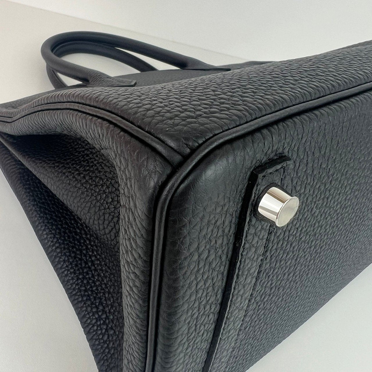 Birkin30 バーキン30 Black ブラック PHW シルバー金具 Togo トゴ Stamp-W W刻印