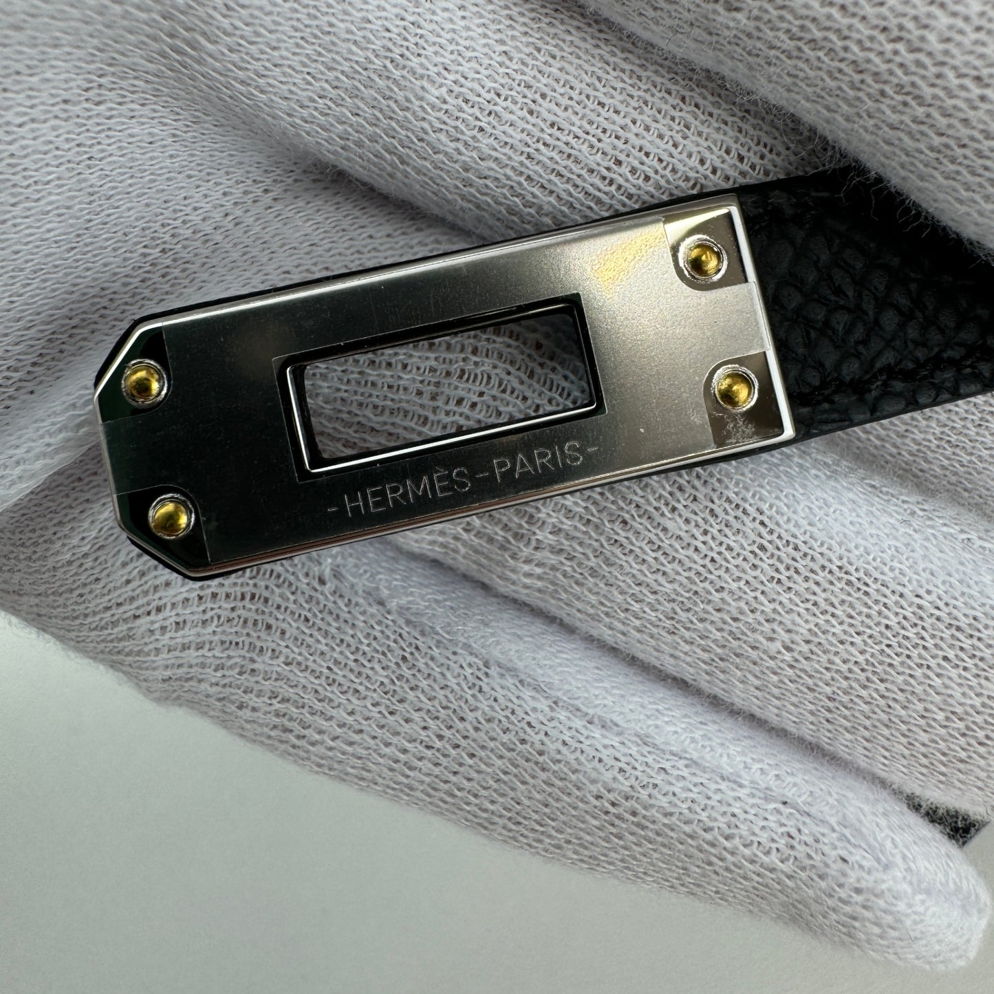 Mini kelly ミニケリー Black ブラック EHW エレクトラム金具 Stamp-K K刻 Epsom エプソン