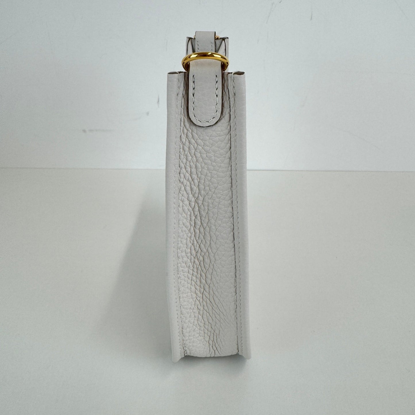 Evelyne TPM エブリンTPM New white ニューホワイト Taurillon Clemence トリヨンクレマンス GHW ゴールド金具 Stamp-W W刻印