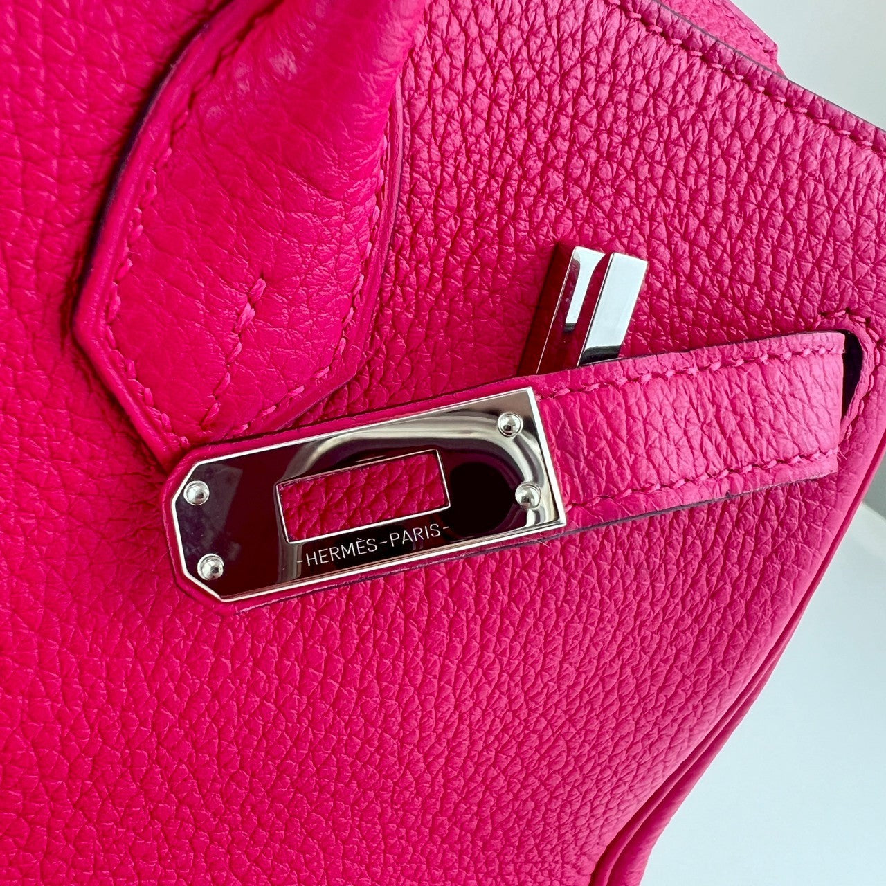 Hermès エルメス Birkin25 バーキン25 Stamp-U U刻印 Togo トゴ Rose mexico ローズメキシコ PHW シルバー金具