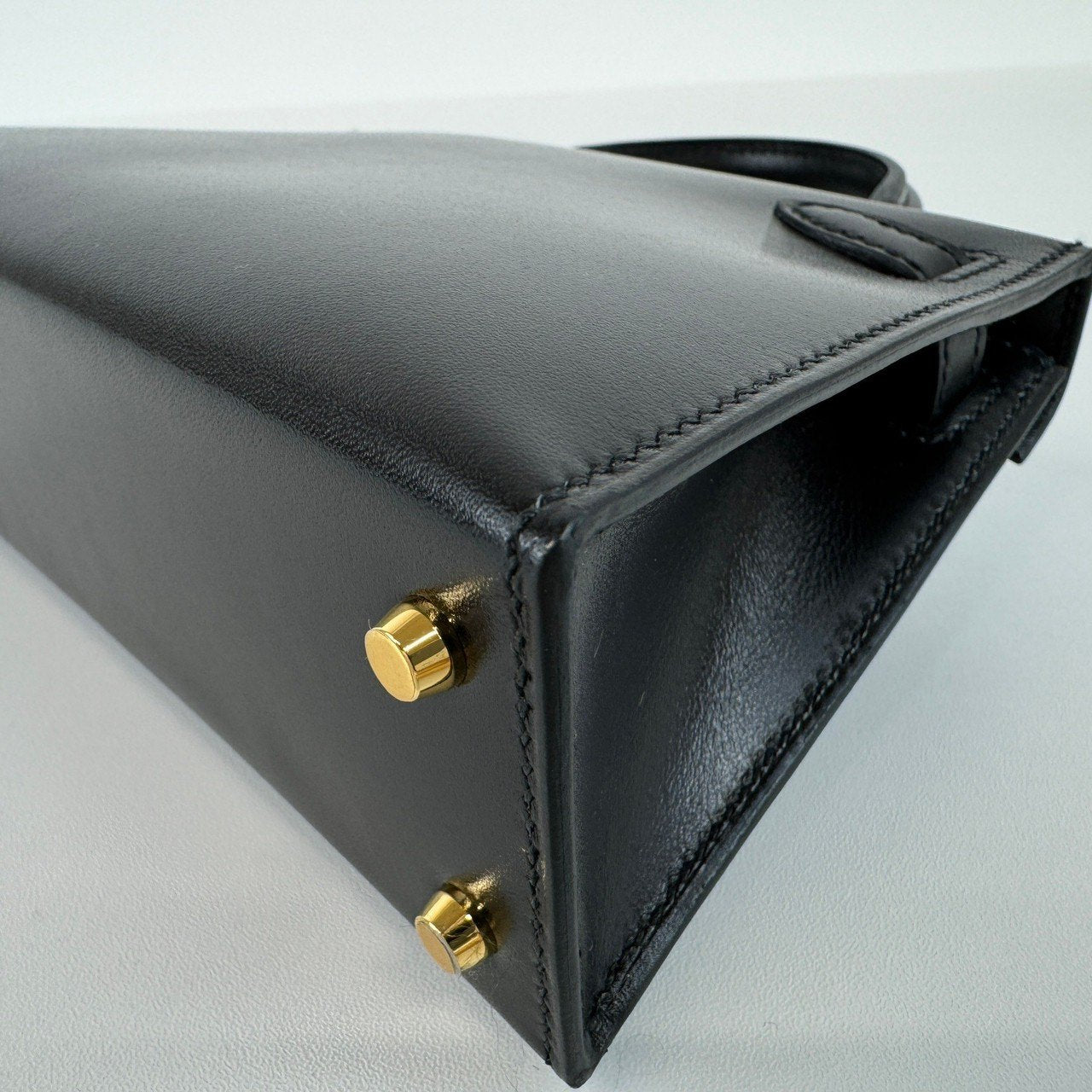 Mini kelly ミニケリー Black ブラック GHW ゴールド金具 Box ボックス Stamp-B B刻印