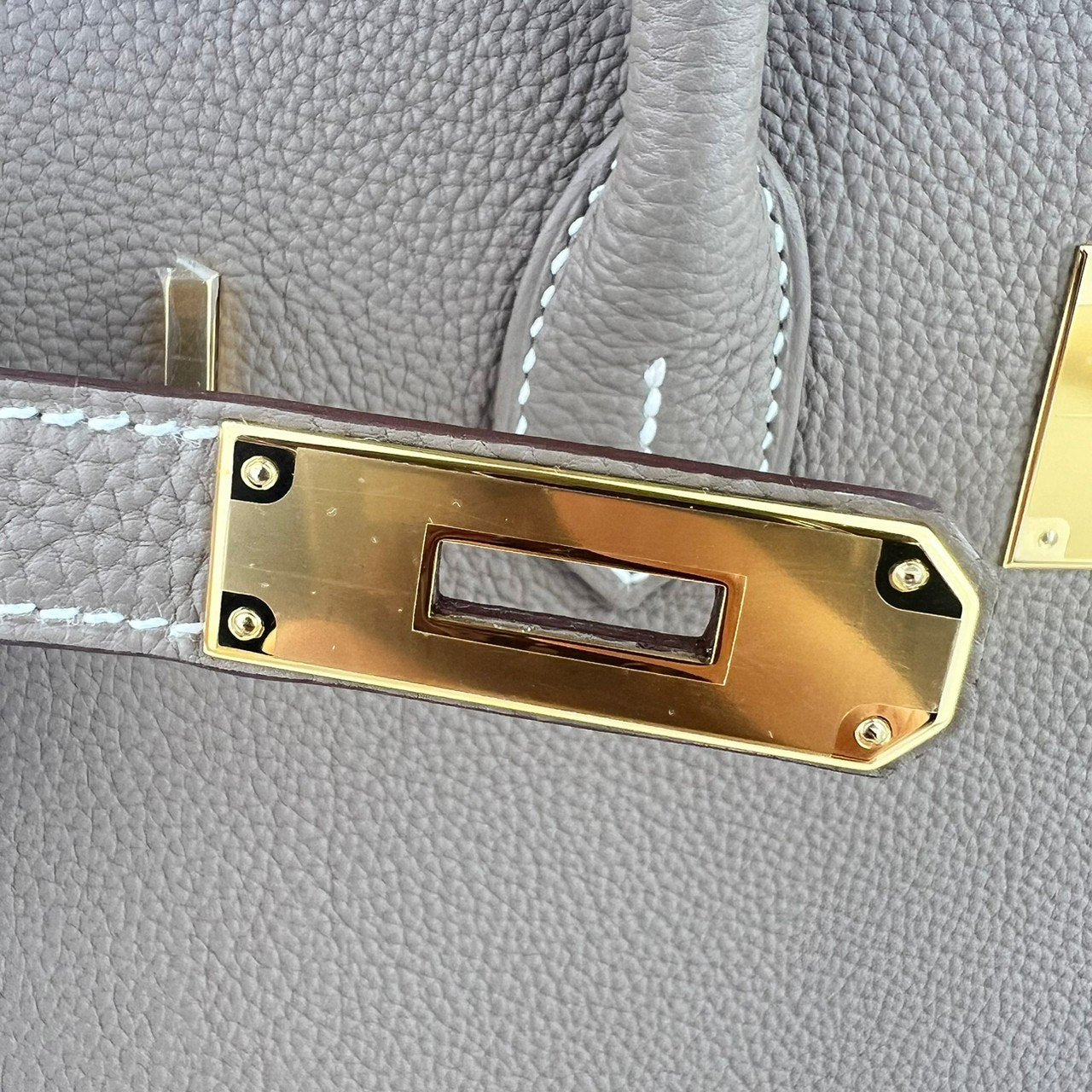 Birkin35 バーキン35 Etoupe エトープ GHW ゴールド金具 W刻 Togo トゴ