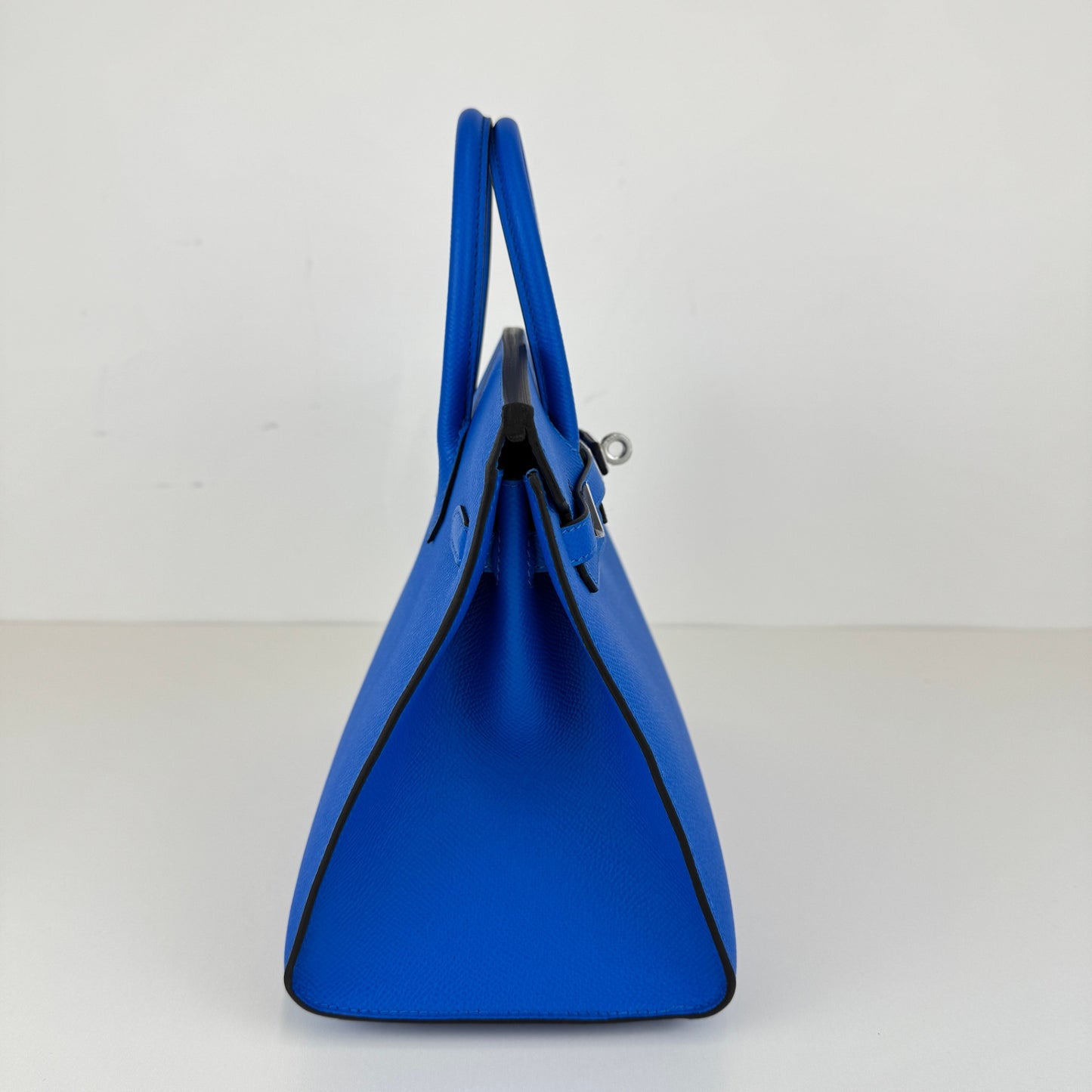 Hermès エルメス Birkin25 バーキン25 Stamp-K K刻印 Epsom エプソン Bleu hydra ブルーイドラ PHW シルバー金具
