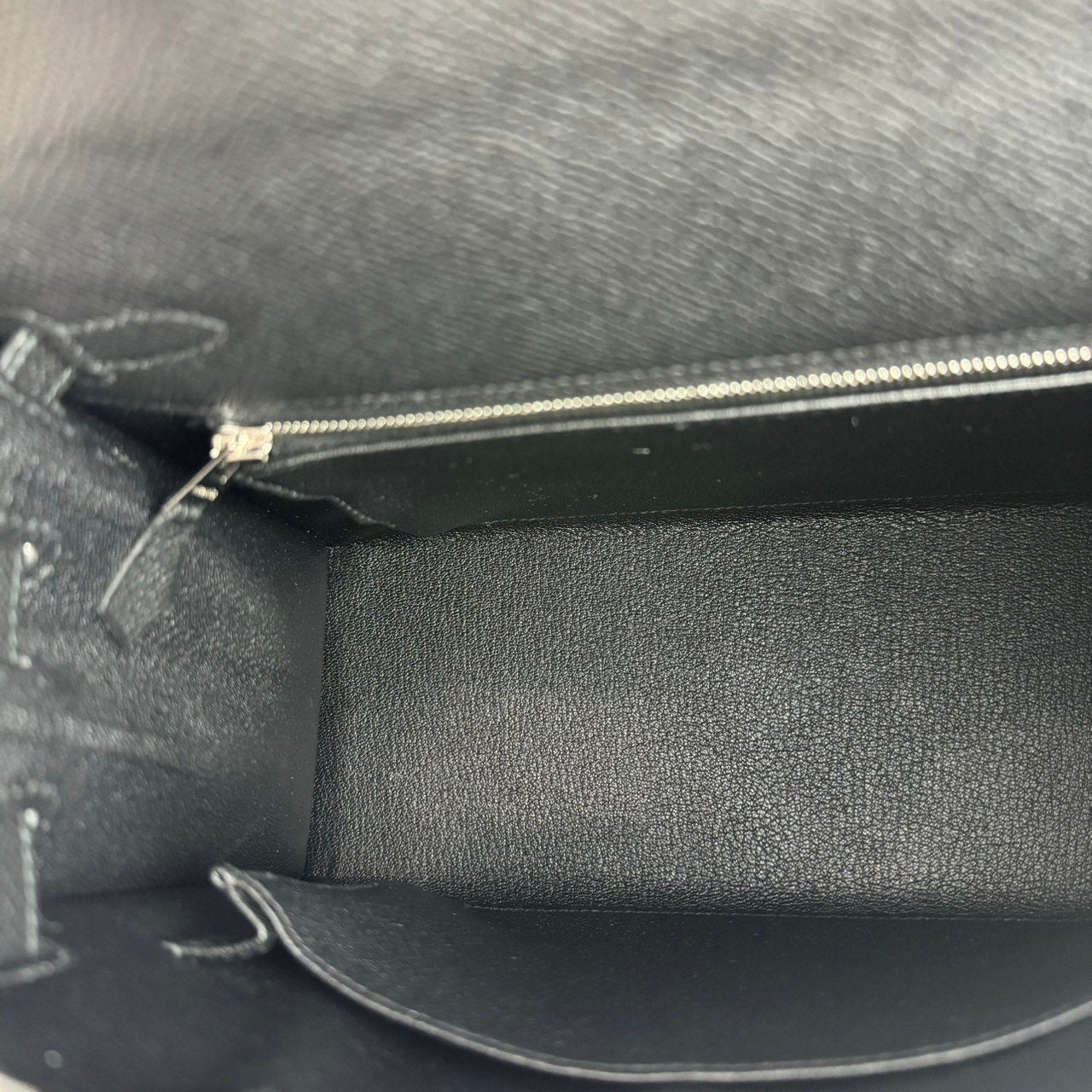 Kelly25 ケリー25 Black ブラック Epsom エプソン PHW シルバー金具 Stamp-W W刻印
