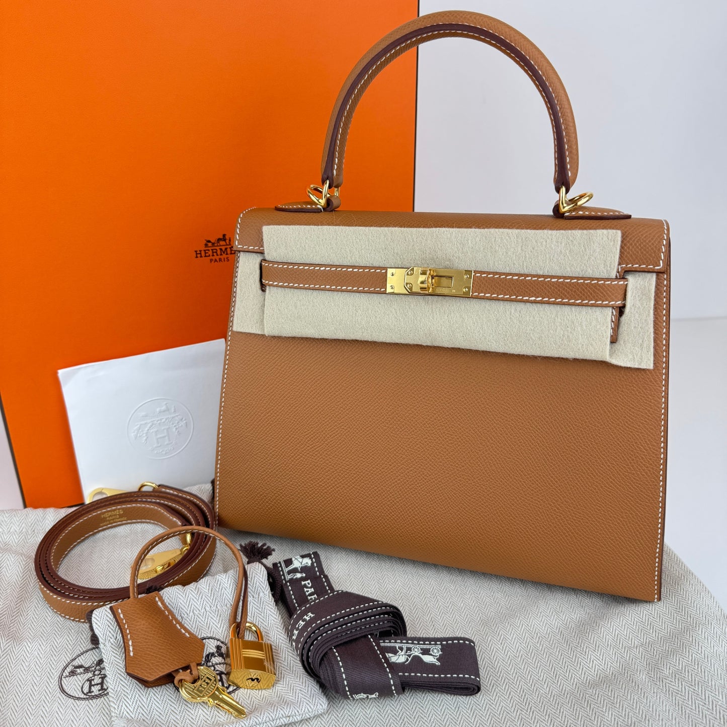 Kelly25 ケリー25 Stamp-K K刻印 Epsom エプソン Gold ゴールド GHW ゴールド金具
